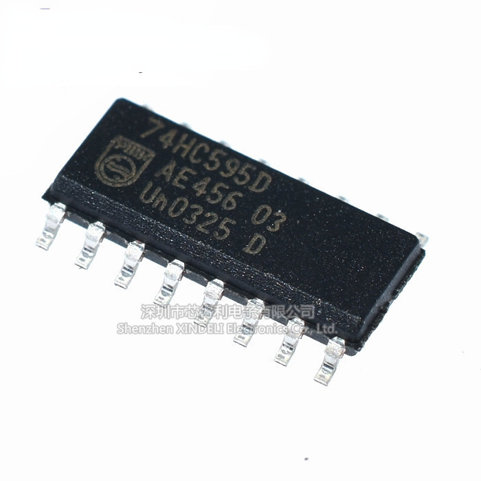 20x IC 74HC595D Registro A Scorrimento 8 Bit SOP-16 - Componenti Elettronici