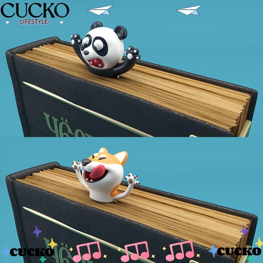 Cucko ที่คั่นหนังสือ Panda เครื่องเขียนตลก PVC Book Markers | Shopee ...