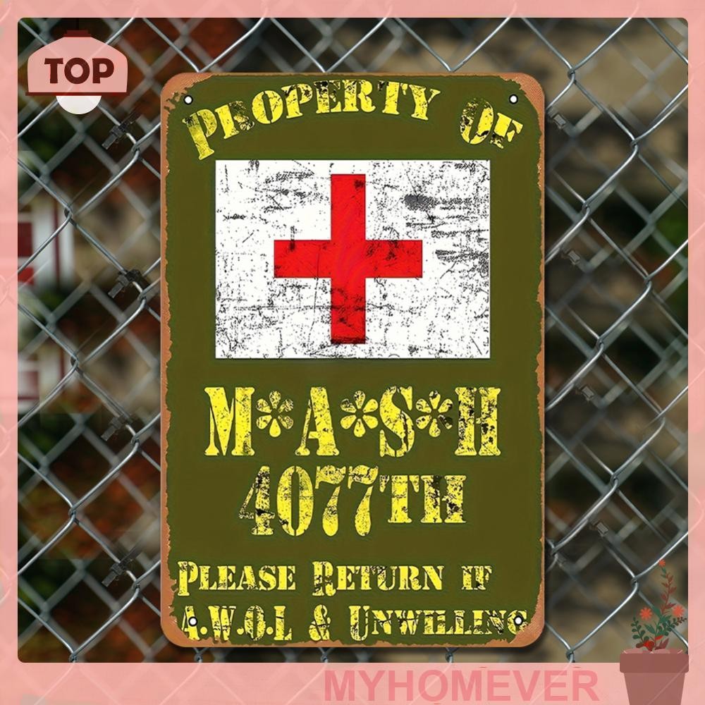 Vintage Metal Property of Mash Tin Sign ภาพวาดเหล็กสี่เหลี่ยม ...