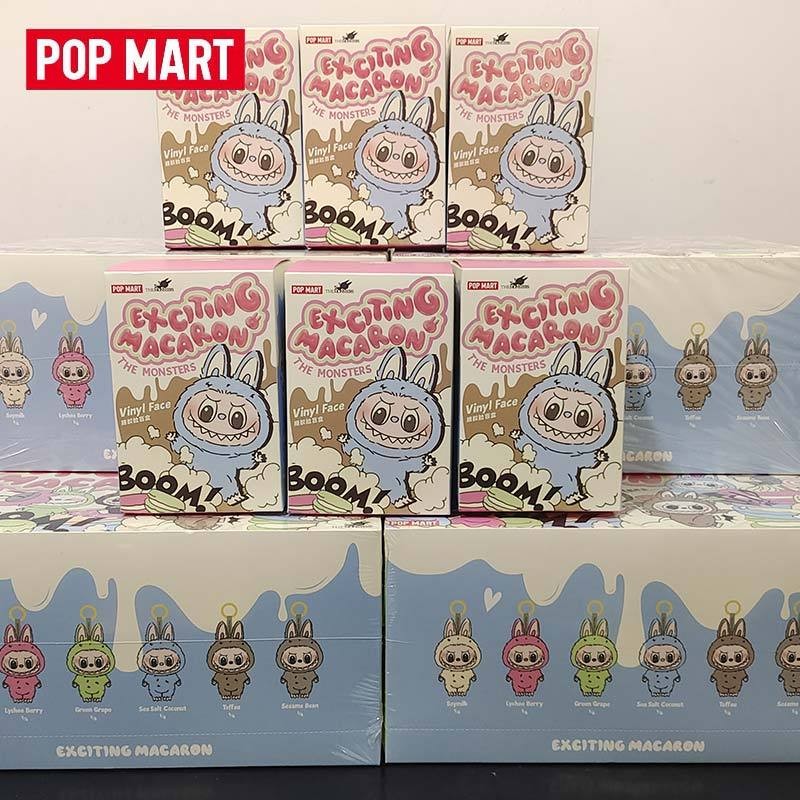 Peluche POP MART Labubu V1 Macaron - édition Lait De Soja - Authentique - NEUVE