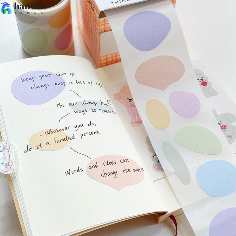 HANWA 100 ชิ้น/เซ็ต Memo Pad, Multifunctional Pull-out Design Sticky ...
