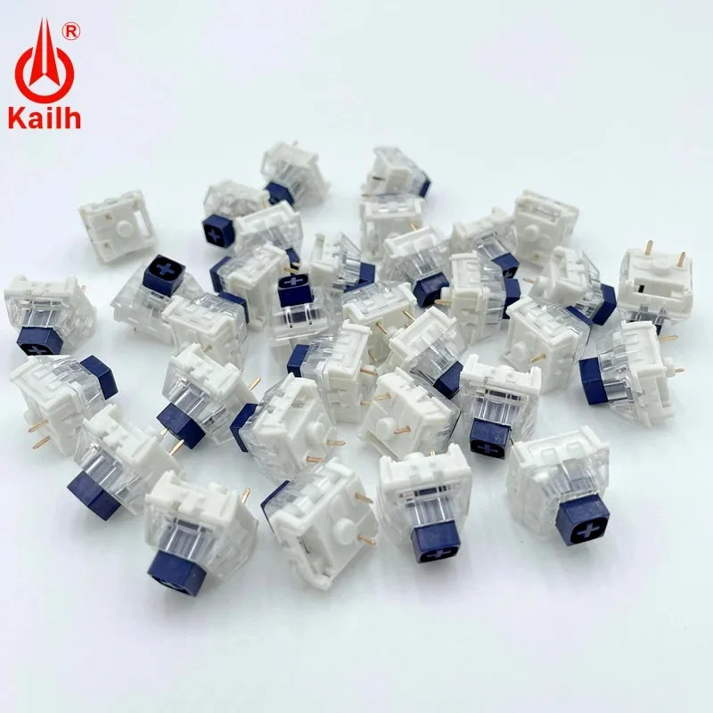 Kailh Navy Blue Box Switch Clicky Tactile DIY Custom Mechanical ...