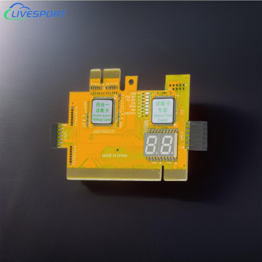 รองรับการ์ดวินิจฉัยสําหรับ PCI PCI-E Mini PCI-E LPC Diagnostic Post ...