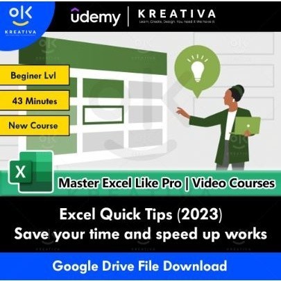 Video Course- Excel Quick Tips (2023) | Learn Excel | Excel Course ...