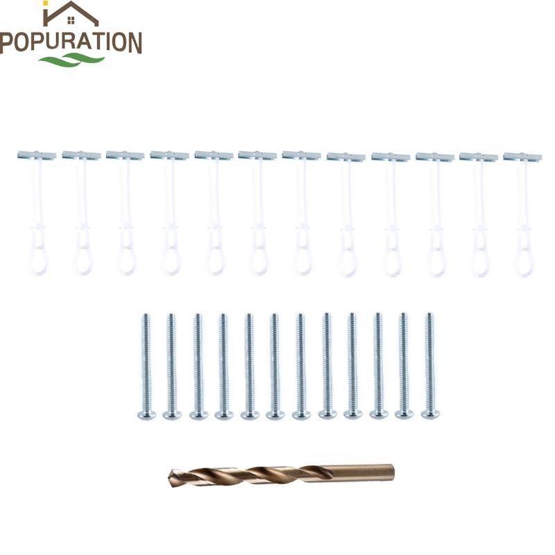 Pop Quick Duty Toggle Anchors 1 4In-20 พร้อมสลักเกลียว Hollow Wall ...