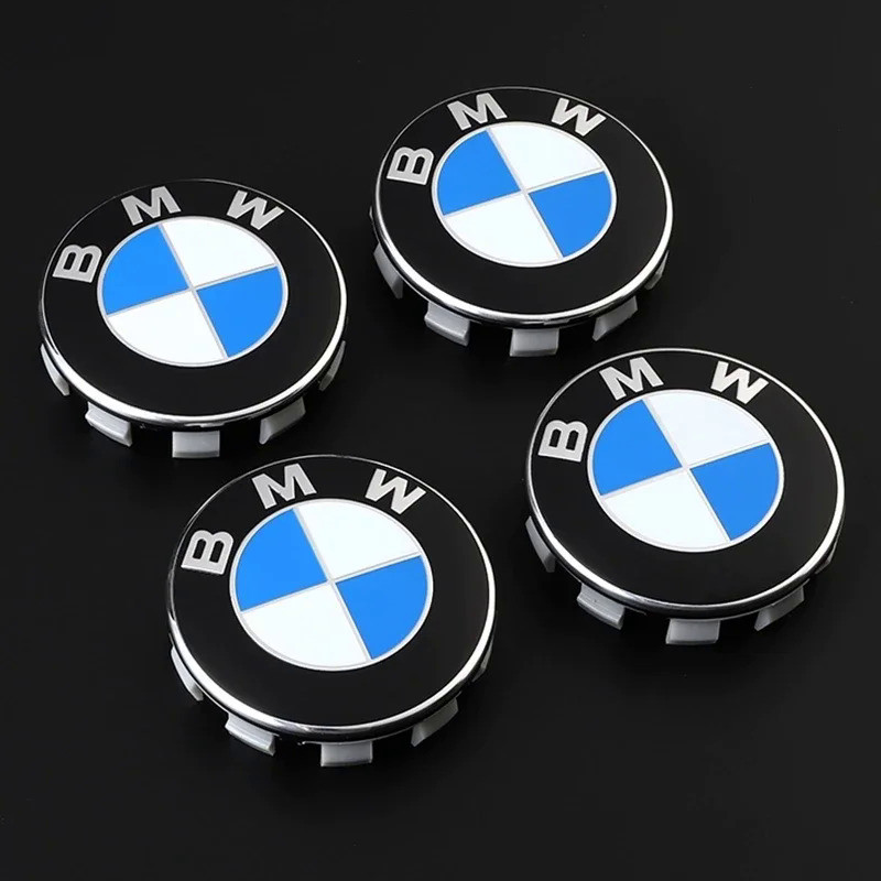 4Pcs 68mm 56mm Car Wheel Center Hub Cap Caps Emblem Logo For BMW E90 ...