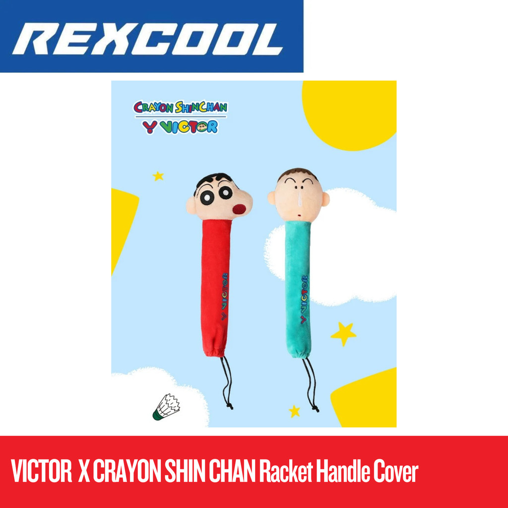 Victor X Crayon Shin Chan ฝาครอบมือจับแร็กเก็ต | Shopee Thailand