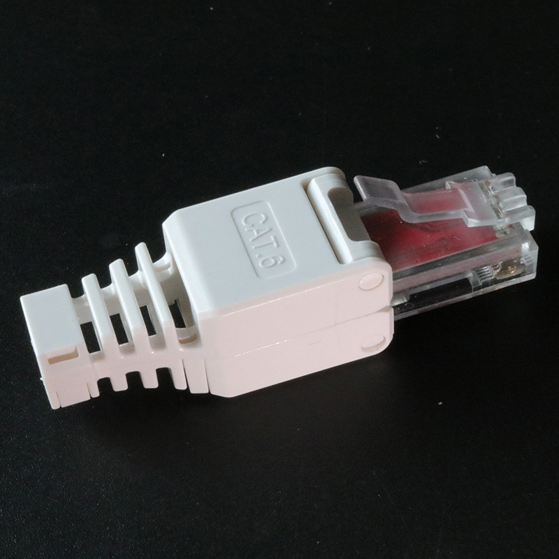 [BBNZ] ขั้วต่อแบบไม่มีเครื่องมือ RJ45 สีขาวไม่มีขั้วต่อจีบกล้องวงจรปิด ...