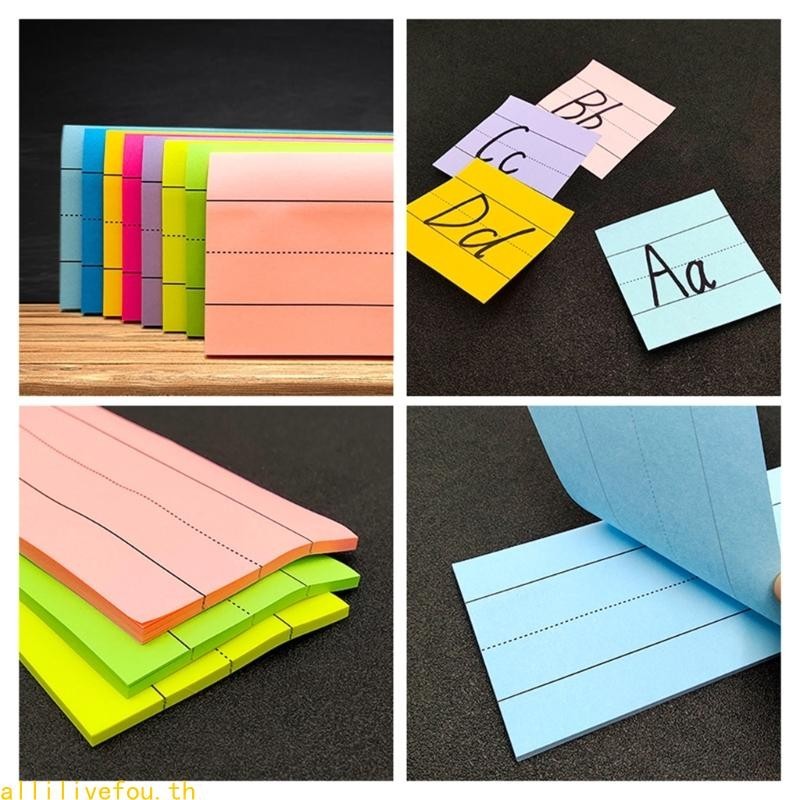 Live 280 แผ่น Senence Strip Sticky Notes กระดาษแถบประโยคกระดาษโน้ต ...