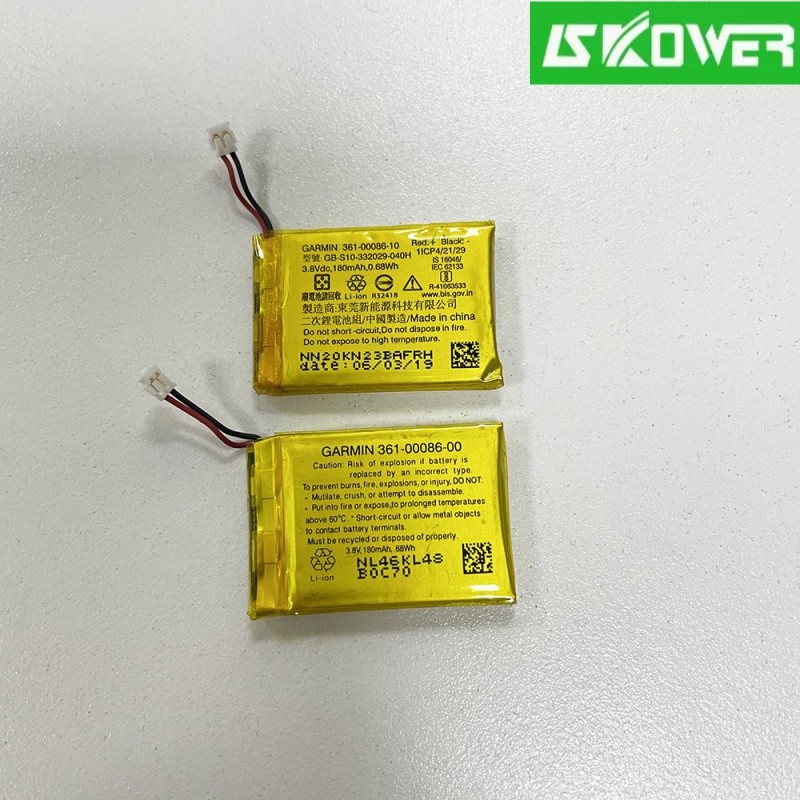 thumbnail interactive-video image 1 of Cameron Sino Replacement Battery For Garmin Vivoactive 4/4s & Approach G10 - 3.8V 180mAh Li-Po 1 of 5