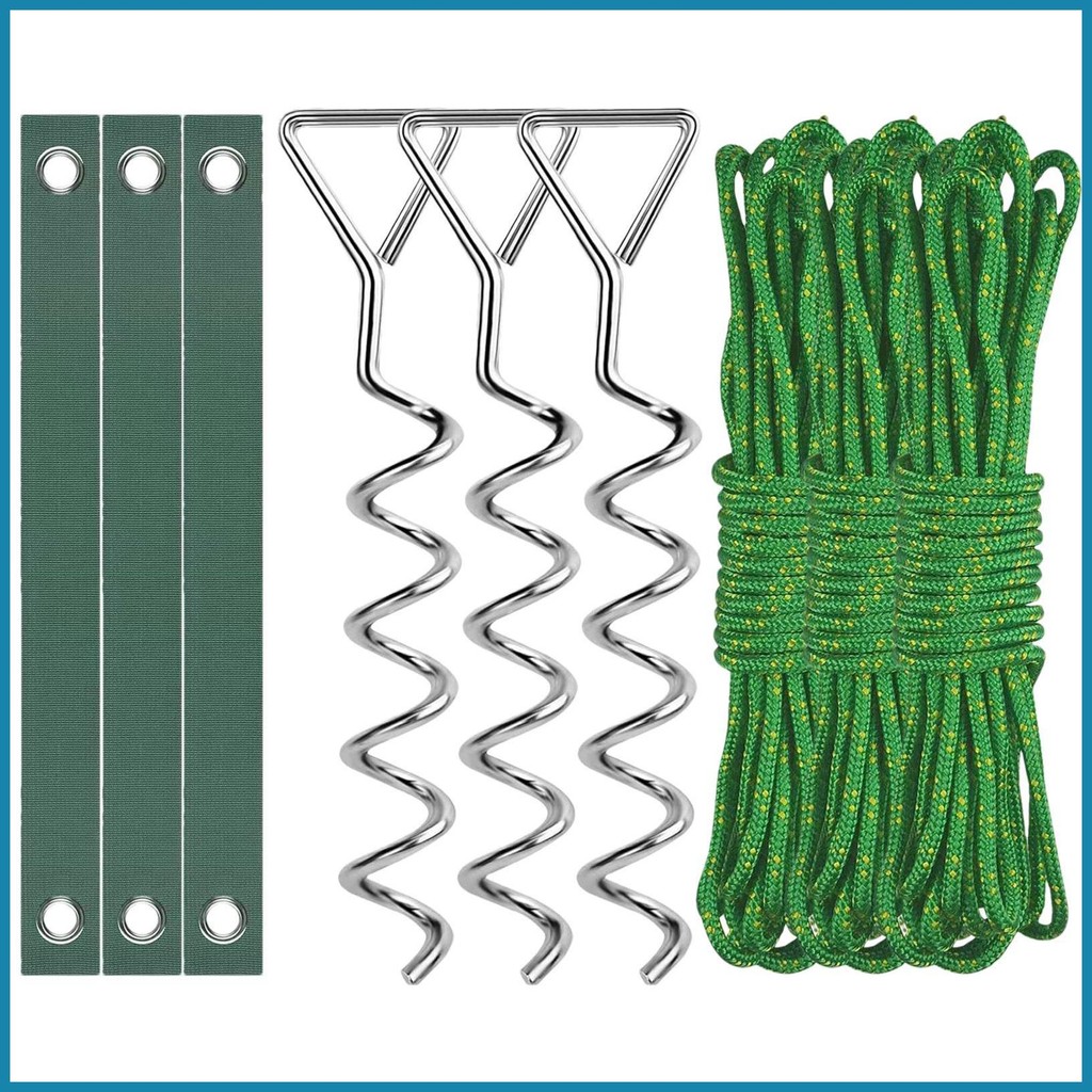 Tree Support Kit อเนกประสงค์โลหะ Tree Straightening Stakes Garden ...