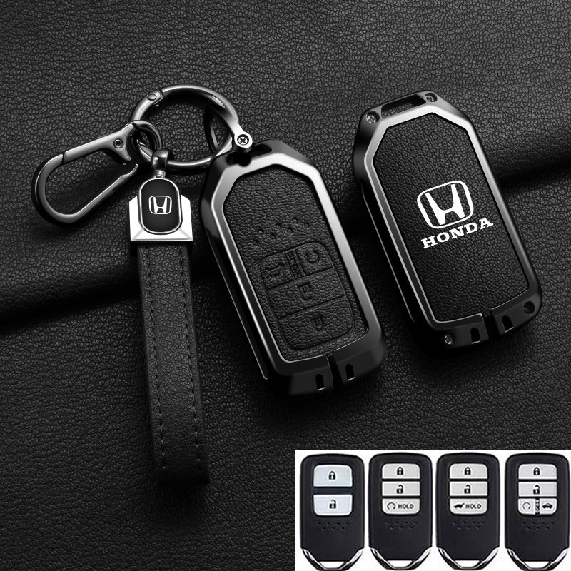 Honda สังกะสีหนังกุญแจรถสําหรับ Honda WRV 2023 2024/City 2023-2024/CRV ...