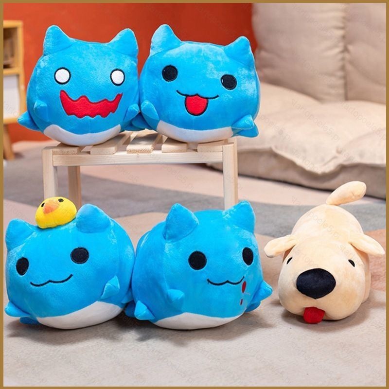Sta5 Bugcat Capoo ของเล่นตุ๊กตาสุนัขสีเหลืองและ Blue Capoo แมวตุ๊กตา ...
