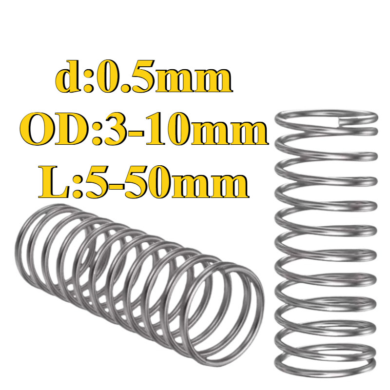 compression spring SUS304 สปริงกด-สปริงดัน ขนาด สแตนเลส 304 ...