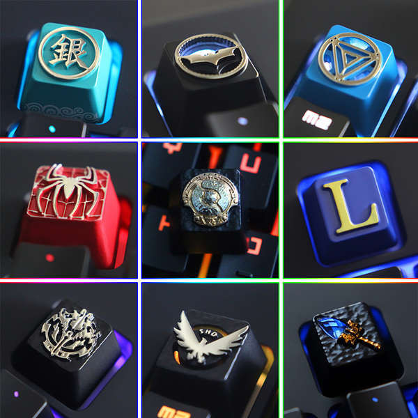 คีย์แคป keycaps ESC Keycaps Single Replacement Overwatch Keycaps Gaming ...