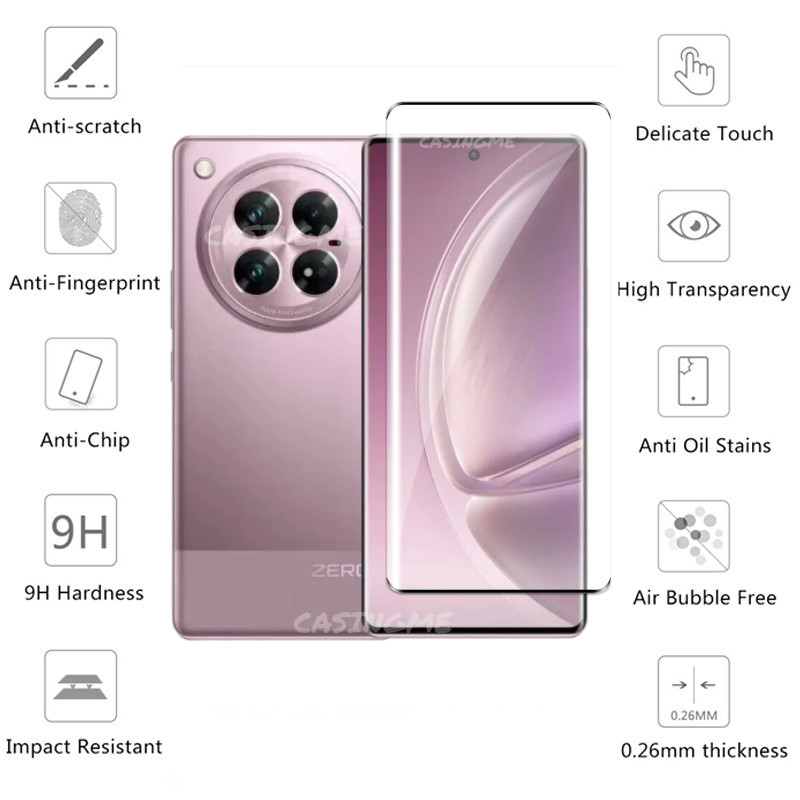 Infinix ZERO 40 5G 2024 ฟิล์ม 2 in 1 ป้องกันหน้าจอสําหรับ Infinix ZERO ...