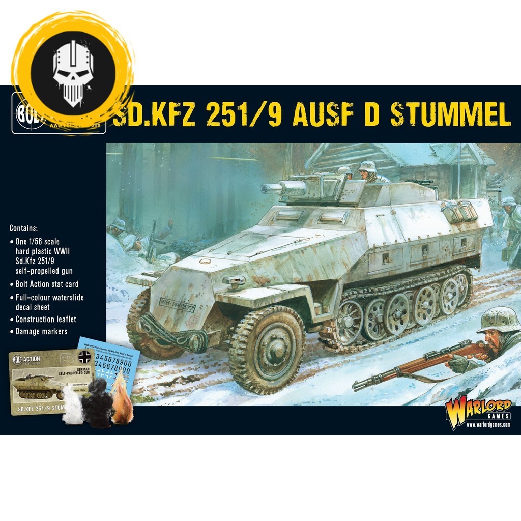 Warlord Games Bolt Action - Sd. Kfz 251/1 Ausf C Hanomag Half-Track - Scala 28mm