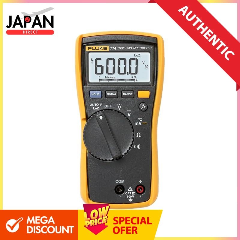 FLUKE Digital multimeter [Genuine in Japan] 114 | Shopee Thailand