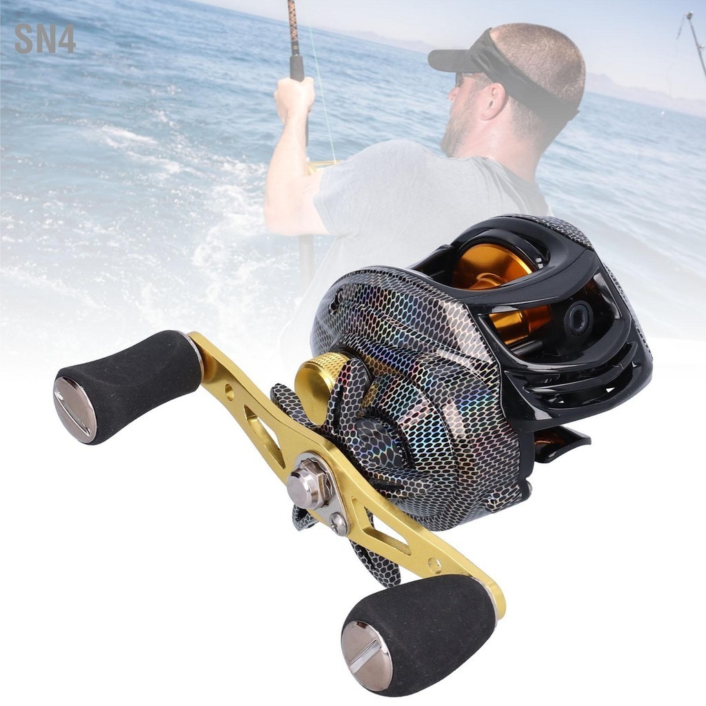 SN4 PRO BEROS Baitcasting Reel 18 + 1BB 7.2:1 อัตราทดเกียร์แม่เหล็กเบรค ...