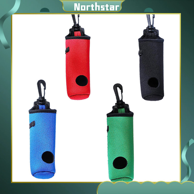 North Golf Ball Carry Bag Pouch Neoprene Golf Ball Holder พวงกุญแจเข็ม