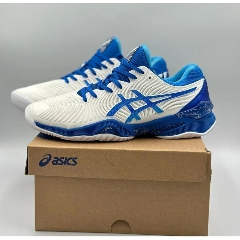 ♘Asic S COURT FF 2 Novak 104aa343 860รองเท้าแบดมินตันผู้ชายมืออาชีพ