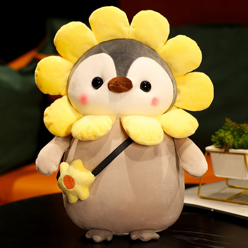เพนกวิน Sunflower Penguin Doll Comforting Ragdoll ตุ๊กตานอนหลับน่ารัก ...