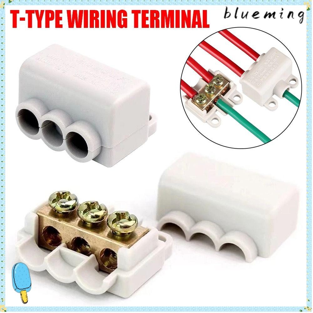 Blueming2 T-type สายไฟ Terminal กล่องแยกสายไฟ Terminal Block ล็อค Quick ...