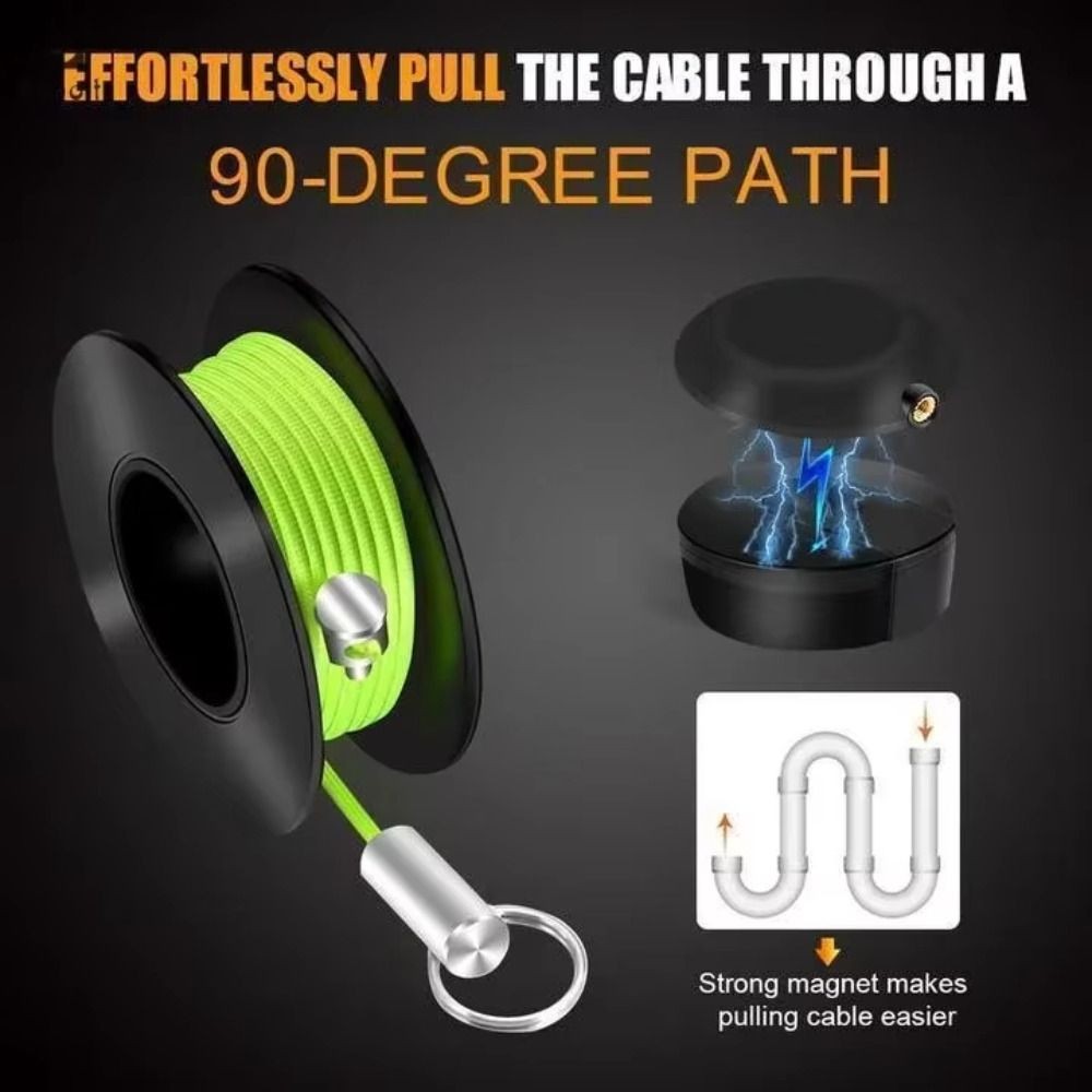 CORDELL Magnetic Cable Puller, Magnetic Heavy Duty เครื่องมือดึงลวด ...