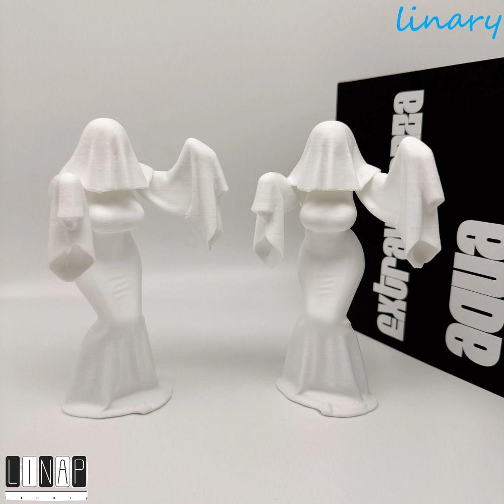 CULINARYHV อะนิเมะFigurine, Ghost Girl PLA Ghost ตุ๊กตา,เดสก์ท็อปหญิง ...