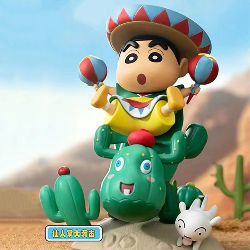 Toy Model Shin pencil boy - Blind box Crayon Shin-chan Classic Scenes ...