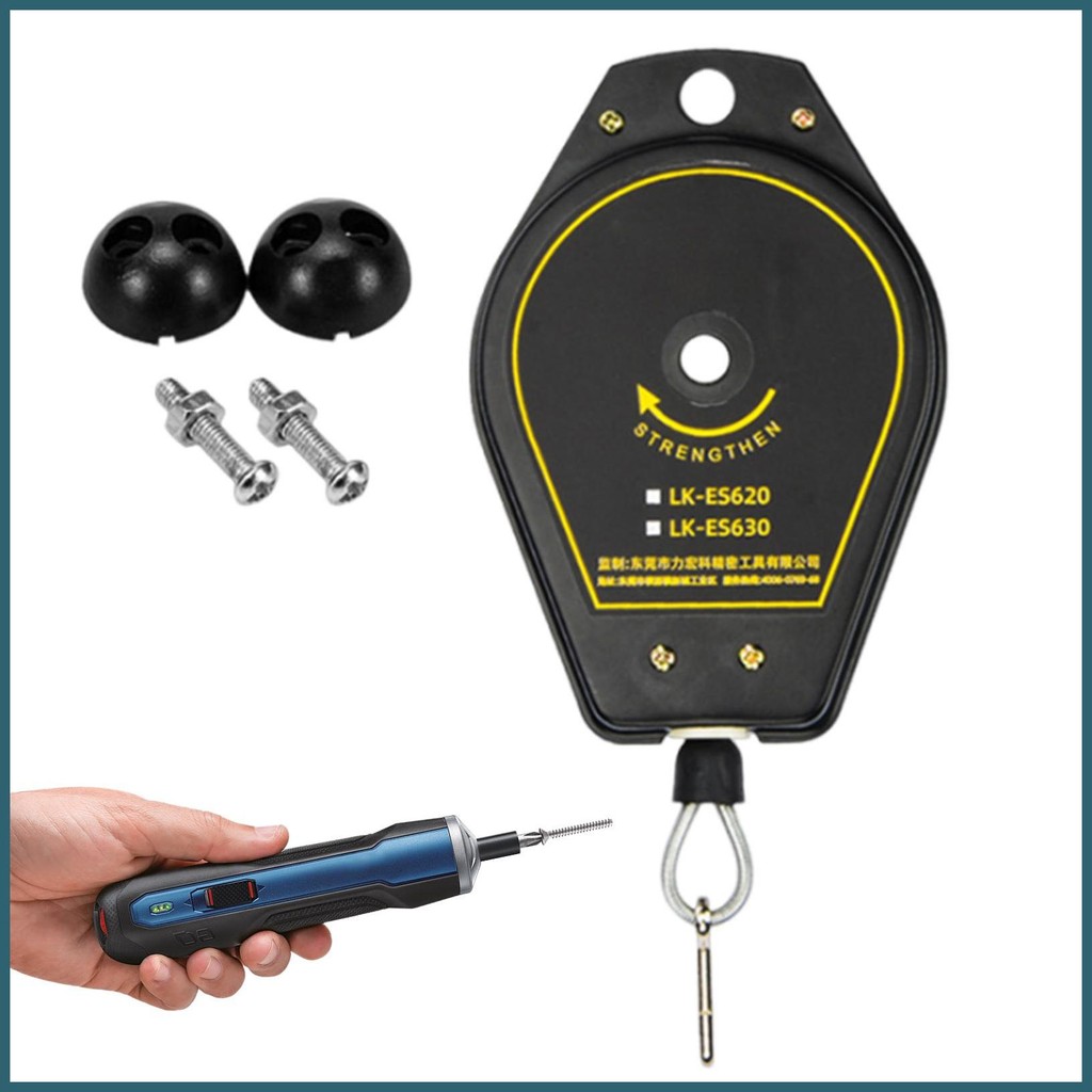 Spring Balancer Retractor โลหะแบบปรับได้ Stable Cable Stopper Balancer ...