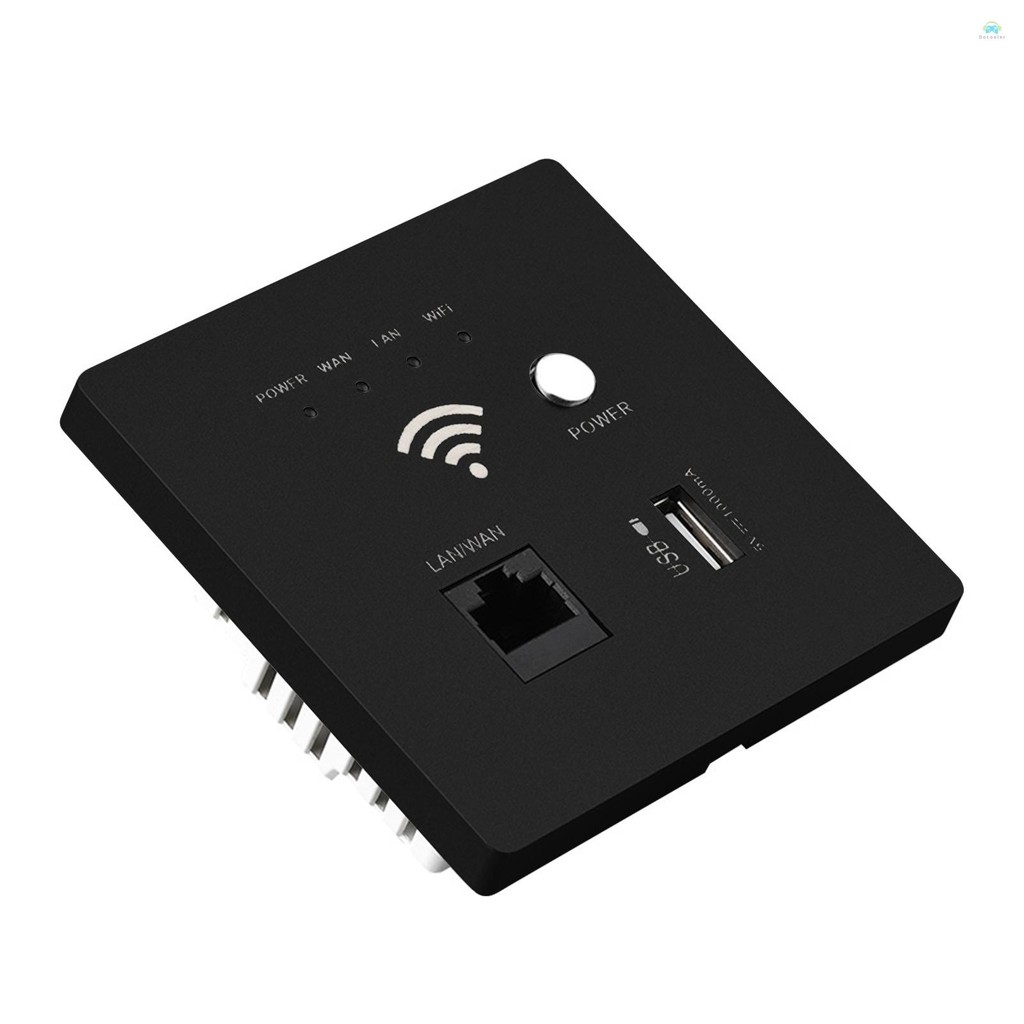 Yb1 RouterIn-Wall Wireless WiFi Router 300M AP Access Point WiFi Router ...