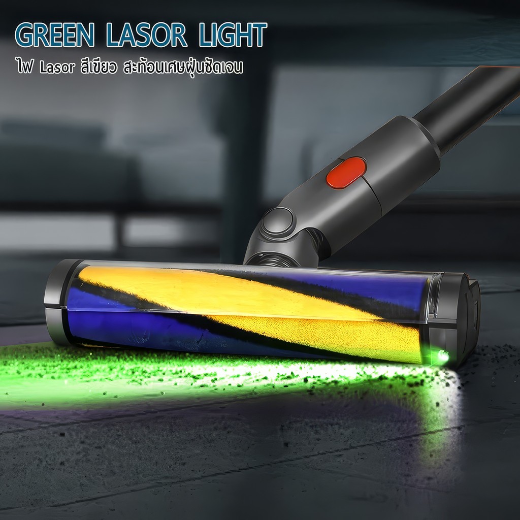 9Gadget - หัวดูดฝุ่น ไฟฟ้า สำหรับ Dyson V12 Detect Slim / V10 Slim ไฟ ...