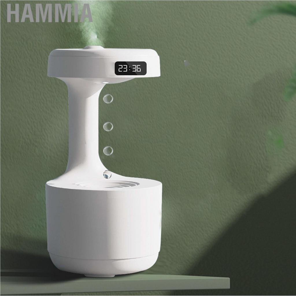 HAMMIA Droplet Humidifier Smart Hydrating Desktop Cool Mist Cool Mist ...