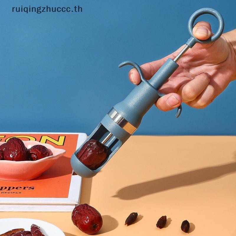 [ruiqingzhuccc] Creative Red Date Pitting Device อุปกรณ์ครัวผลไม้ Pit ...