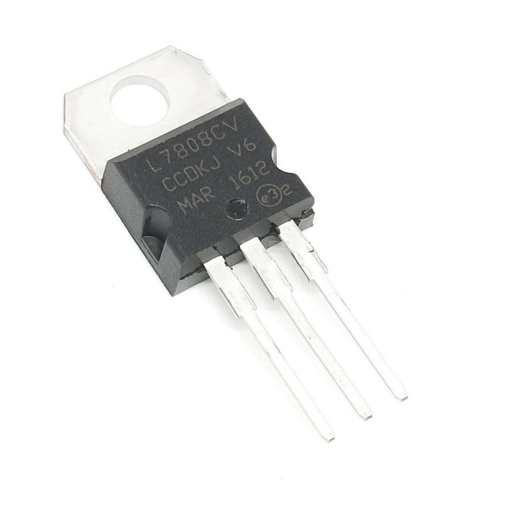 L7808CV ยี่ห้อใหม่ของแท้ TO-220 เครื่องปรับแรงดันไฟฟ้าสามปลายยี่ห้อใหม่ ...