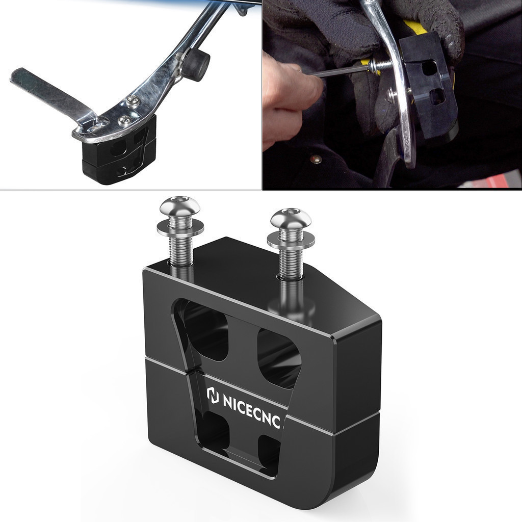 YJ Kickstand Lift Block 1" / 2" For Harley Road King FLHR FLHRXS