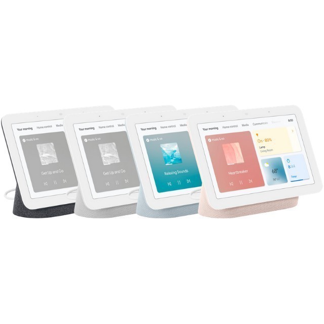 Google Nest 7-inch Touch Screen Display 2.0 with Built-in Audio Speaker ...