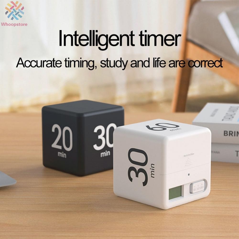 Cube Timer Display Screen Easy Rotation Timing พลาสติก ABS คุณภาพสูง ...