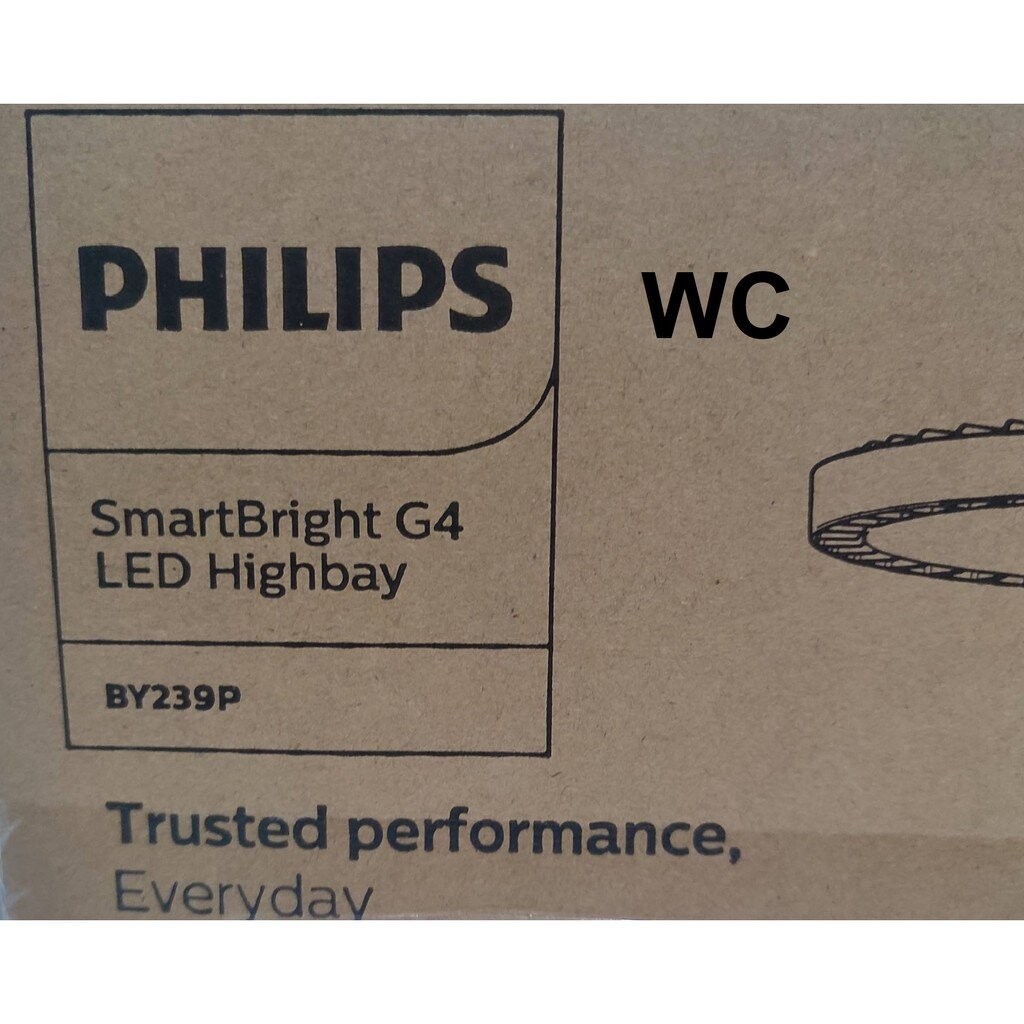 PHILIPS โคมไฟ ไฮเปย์ HIGHBAY 60W LED70 BY239 ฟิลิปส์ ประกันสินค้าร้าน ...