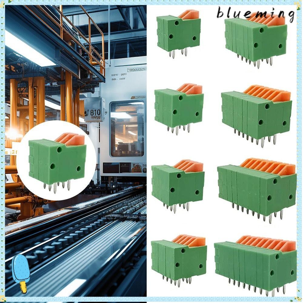 BLUEMING PCB Connector, 2.54 มม.Pitch KF141R Push-in Spring Screwless ...