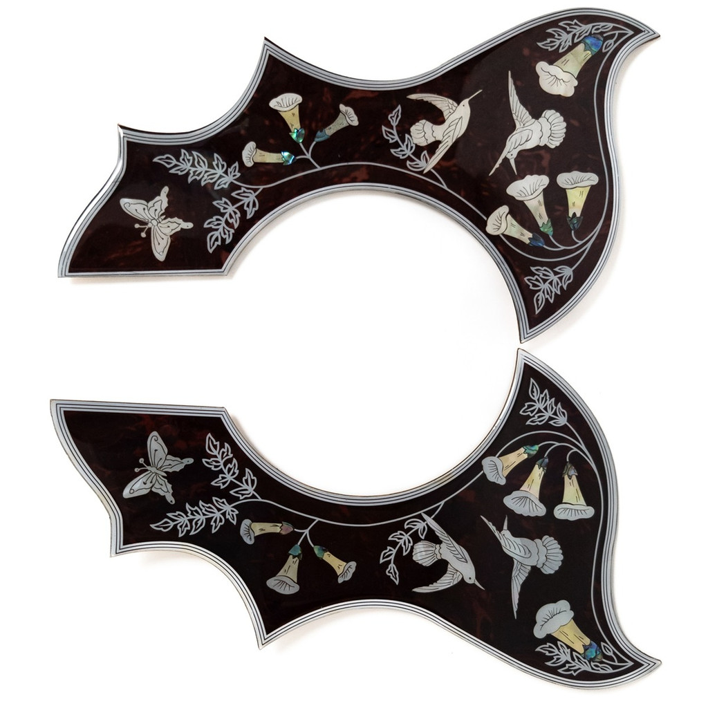 1 ชิ้น 43 นิ้ว Gibson Hummingbird Pickguard Shell Inlay Self Adhensive ...
