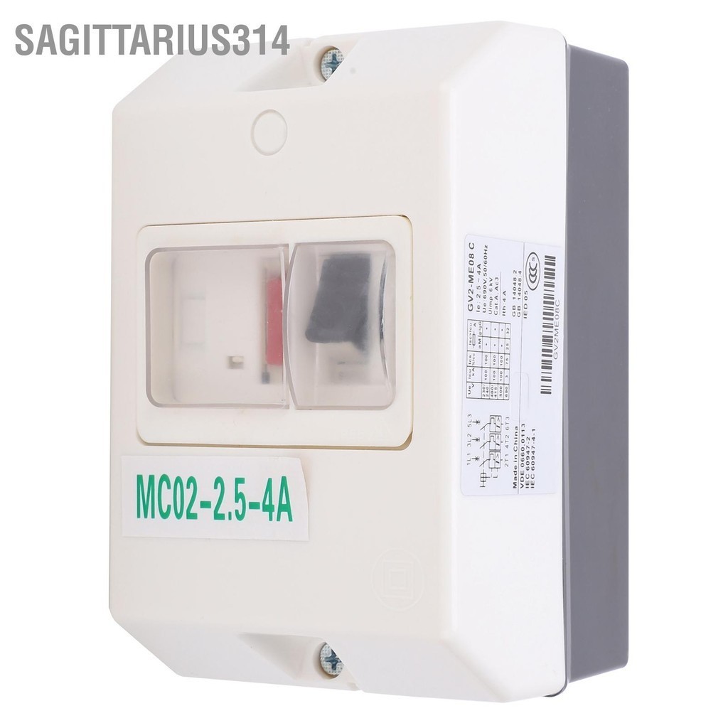 Sagittarius314 สวิตช์ป้องกันมอเตอร์ไฟฟ้ากันน้ำ Circuit Breaker ...