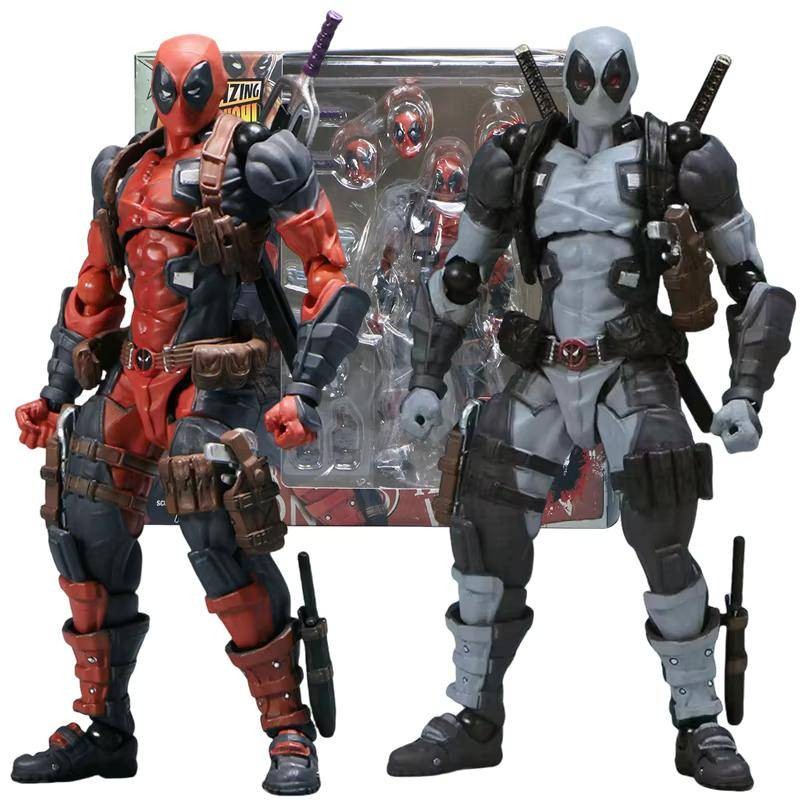 Amazing Yamaguchi Deadpool 2.0 สีเทา Action Figure รุ่นคุณภาพ Marvel ...
