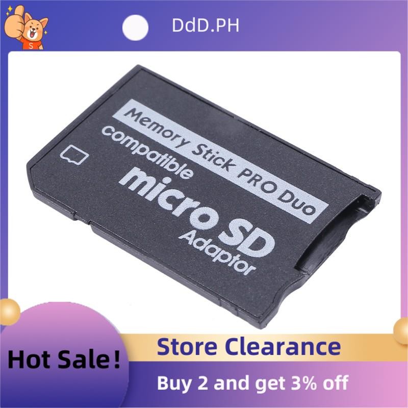 Memory Stick Pro Duo Mini MicroSD TF เป็น MS อะแดปเตอร์ SD SDHC เครื่อง ...