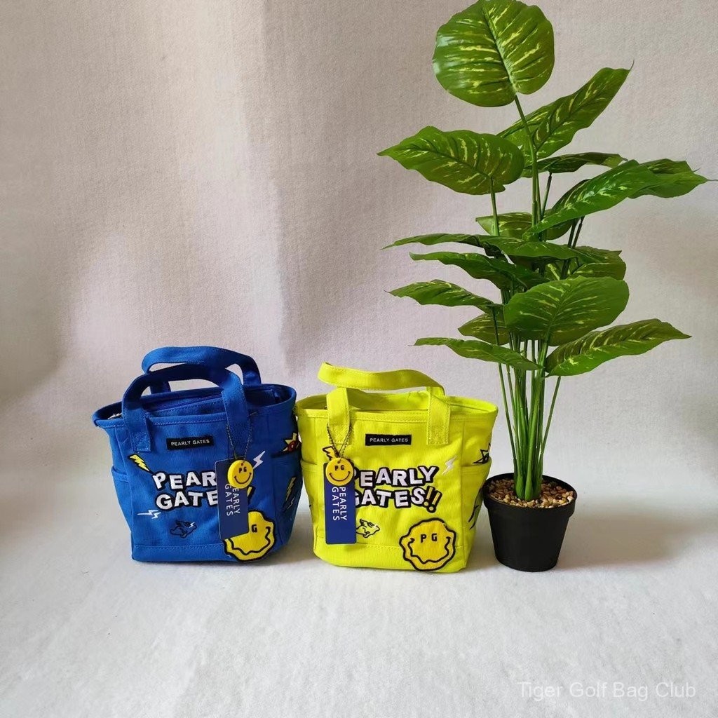 🍒พร้องส่ง🍒PG ใหม่กระเป๋าผ้าใบกอล์ฟ unisex หลายชิ้นปักไนลอน sb5441 loz8