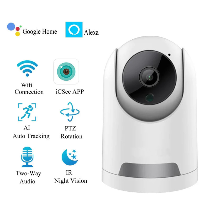 HONTUSEC ICSEE Min Wifi Camera HD 2MP 4MP Indoor Security Surveillance