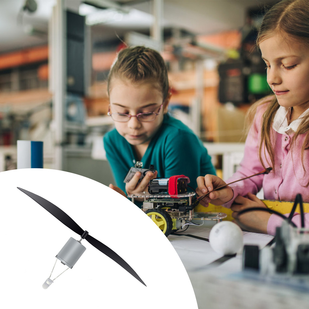 ใหม่ 1PC USB 1M 20V 5W Mini Wind Turbine มอเตอร์ Led Windmill Micro ...