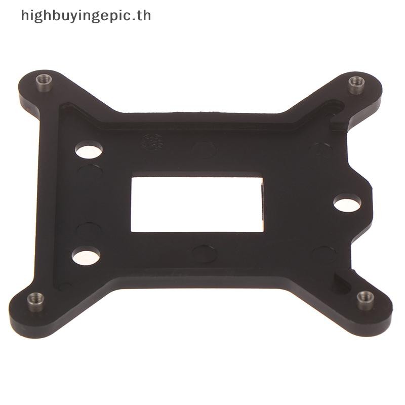 Dioche Backplate Lga 1151 Backplate Iron Black CPU Dissipatore di Calore Staffa Backplane Backplate Back Sheet Piastra di Ferro per 1150 1151 1155 1156