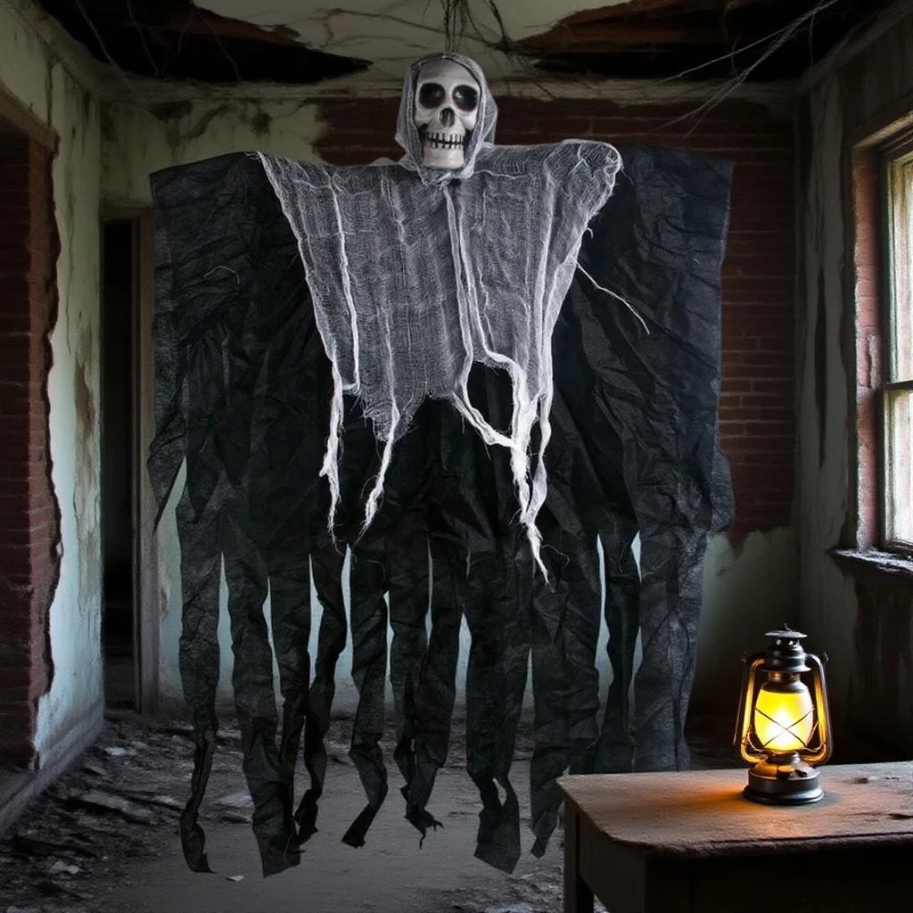 ฮาโลวีนแขวนกะโหลกผี